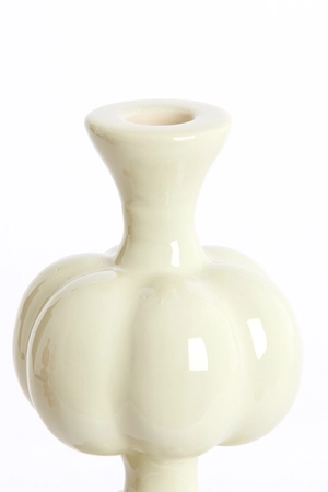 Light & Living Candle stick Ø10x35 cm CALDAS shiny cream - afbeelding 2