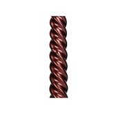 Candle Twisted Wax Burgundy 7.8x2.5x26cm BOX/4 - afbeelding 3