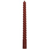 Candle Twisted Wax Terra 7.8x2.5x26cm BOX/4 - afbeelding 4