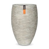 Capi Nature Rib vaas elegant deluxe Ivoor - 39x60cm