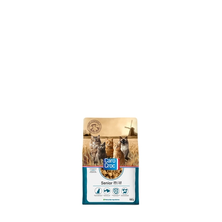 CaroCroc Kattenbrokken Senior Cat - 400 g - afbeelding 1
