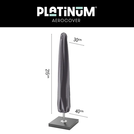Center pole parasol cover H215x30/40 - afbeelding 1
