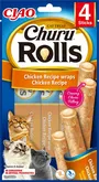 Ciao churu rolls cat chicken recipe wraps chicken 40gr