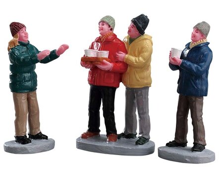 Cider Service, Set Of 3 - Lemax kerstfiguren
