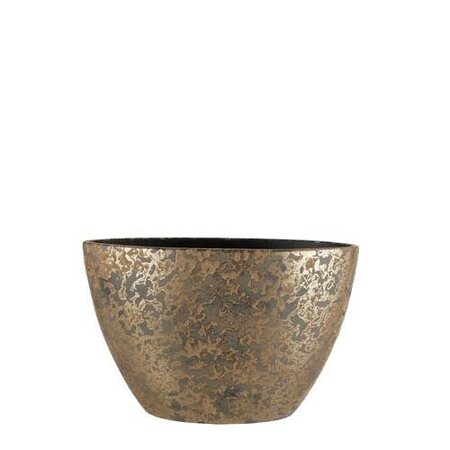 Clemente pot ovaal goud - l41xb20xh26cm