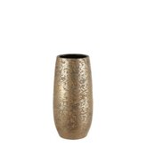 Clemente vaas rond goud - h35xd17,5cm