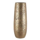 Clemente vaas rond goud - h55xd21,5cm