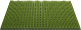 Hamat schoonloopmat Condor grasmat 40x60cm Groen