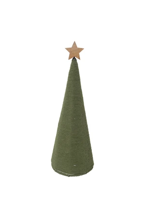 Cone kerstboom D 13 x H 35,5 cm groen