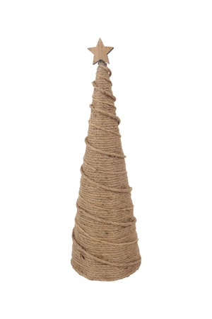 Cone kerstboom D 14,5 x H 46 cm naturel