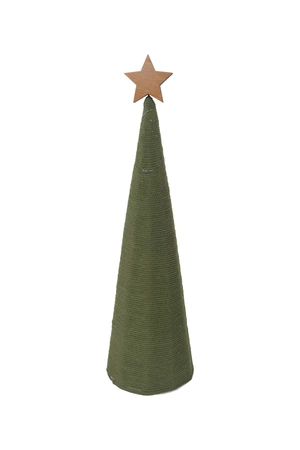 Cone kerstboom D 17 x H 58 cm groen