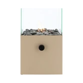 Cosiscoop Square Gaslantaarn - L20xB20xH32cm Zand Beige