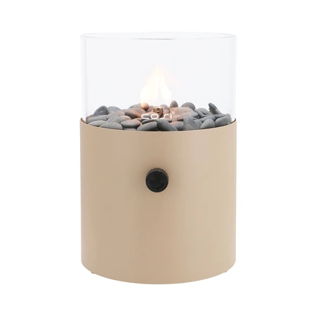 Cosiscoop XL Gaslantaarn - D20.5xH30cm Zand Beige