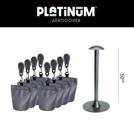 Cover support pole set - afbeelding 2