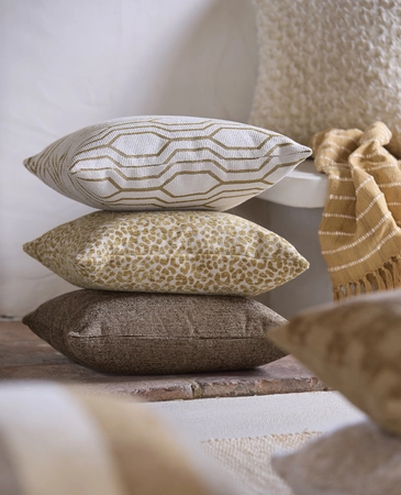 Light & Living Cushion 45x45 cm ELYRIA taupe - afbeelding 3