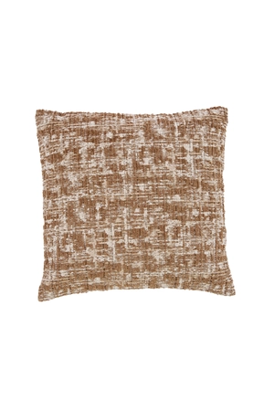 Light & Living Cushion 45x45 cm SALIDA brown+cream - afbeelding 1