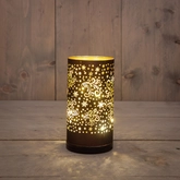 Cylinder led glas draaiend 17cm cho - afbeelding 2