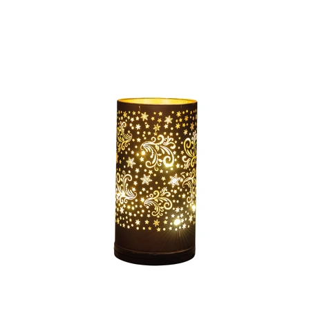 Cylinder led glas draaiend 17cm cho - afbeelding 4