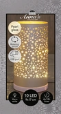 Cylinder led glas draaiend 17cm chp - afbeelding 3