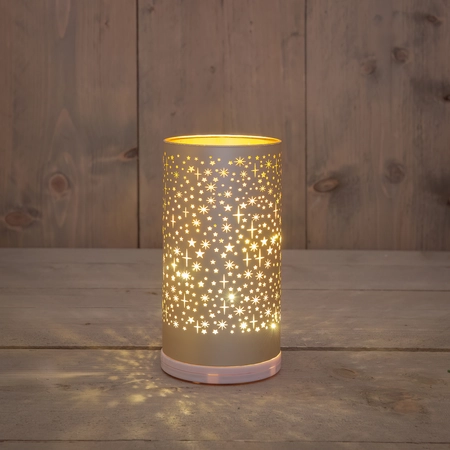 Cylinder led glas draaiend 17cm chp - afbeelding 2