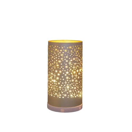 Cylinder led glas draaiend 17cm chp - afbeelding 4