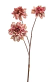 Dahlia spray pink 65cm