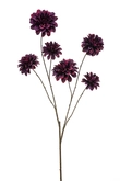 Dahlia spray purple 110cm