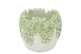 Dante Light Green Pot Bloom 15X15X13Cm