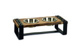 DBL HOUT DINERSET H KARINTO44X19X15 - afbeelding 1