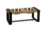 DBL HOUT DINERSET H KARINTO48X22X18 - afbeelding 1