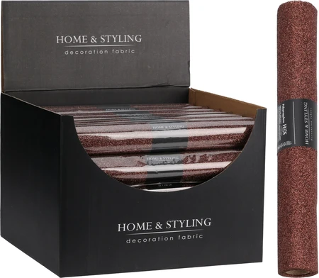 Deco Stof Brown - afbeelding 1