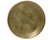Decobord aluminium d30.5h2.5cm goud - afbeelding 2