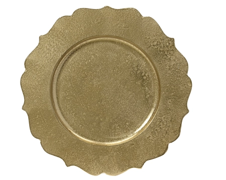 Decobord aluminium L33b33h1cm goud - afbeelding 1