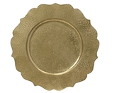 Decobord aluminium L33b33h1cm goud - afbeelding 1
