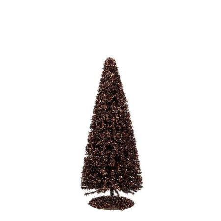 Decoratie boom bruin - h30xd13cm