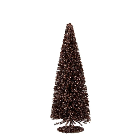 Decoratie boom bruin - h40xd15cm