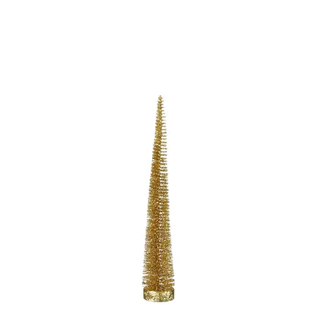 Decoratie boom goud - h30xd5cm