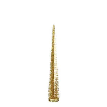 Decoratie boom goud - h40xd6cm