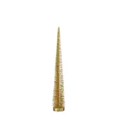 Decoratie boom goud - h40xd6cm