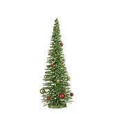 Decoratie boom groen - h40xd16cm