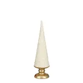 Decoratie boom wit FSC 100% - h40xd11cm