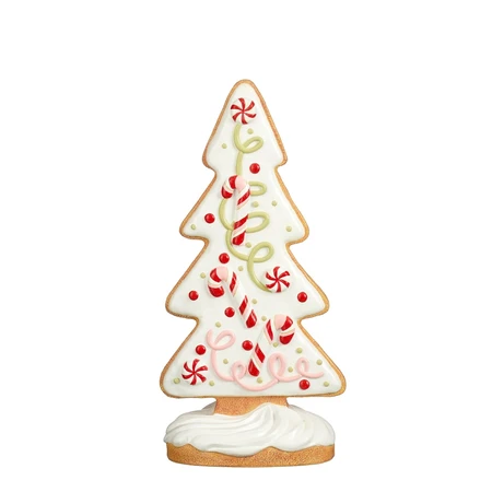Decoratie boom wit - l28xb16,5xh55cm