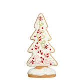 Decoratie boom wit - l28xb16,5xh55cm