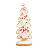 Decoratie boom wit - l30,5xb20xh76,5cm