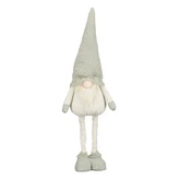 Decoratie gnoom uitschuifbaar l.groen - l25xb15xh56/75cm