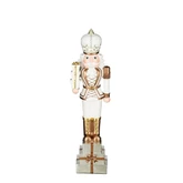 Decoratie notenkraker wit - l13xb9xh51cm