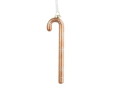 Decoris figuur van glas zuurstok bruin 1,5 cm