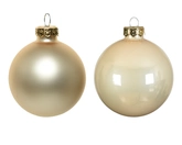 Decoris kerstballen glas parel 5 cm - afbeelding 4