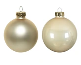Decoris kerstballen glas parel 5 cm - afbeelding 3