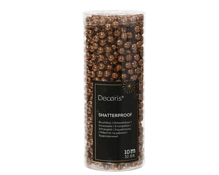 Decoris kralenslinger espresso 0,8 cm - afbeelding 1